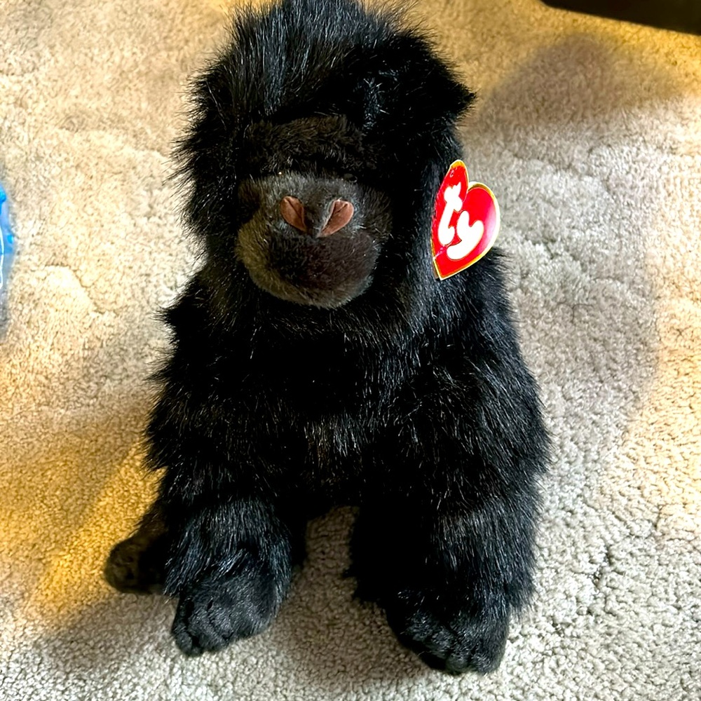 Ty gorilla 🦍. George the gorilla from 1989. Vintage. Classic. 14 inch gorilla.